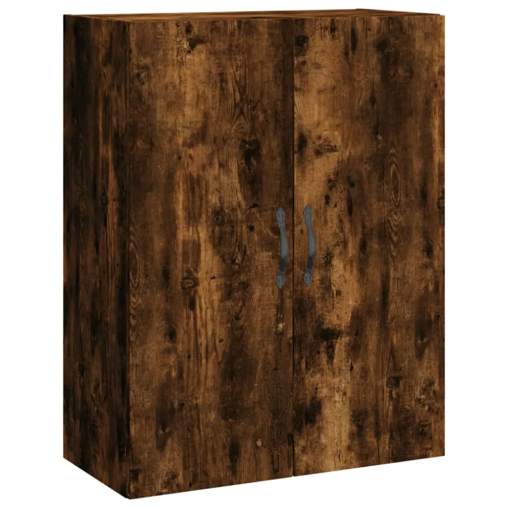 Buffet bahut commode armoire meuble de rangement organisateur cuisine salle de séjour salon haut 69,5 x 34 x 180 cm bois d...