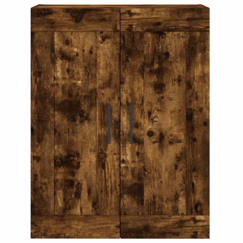 Buffet bahut commode armoire meuble de rangement organisateur cuisine salle de séjour salon haut 69,5 x 34 x 180 cm bois d...