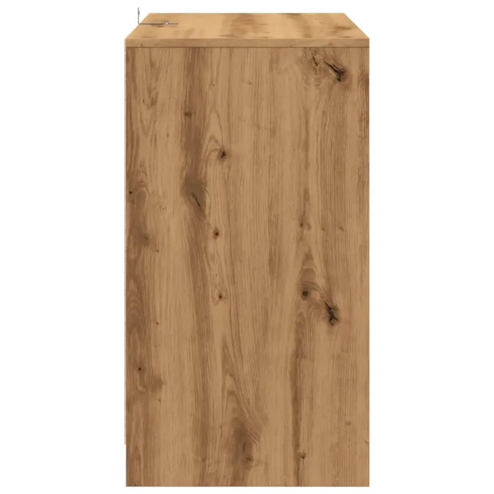 Buffet bahut commode armoire meuble de rangement organisateur cuisine salle de séjour salon artisanal 70 x 41 x 75 cm bois...