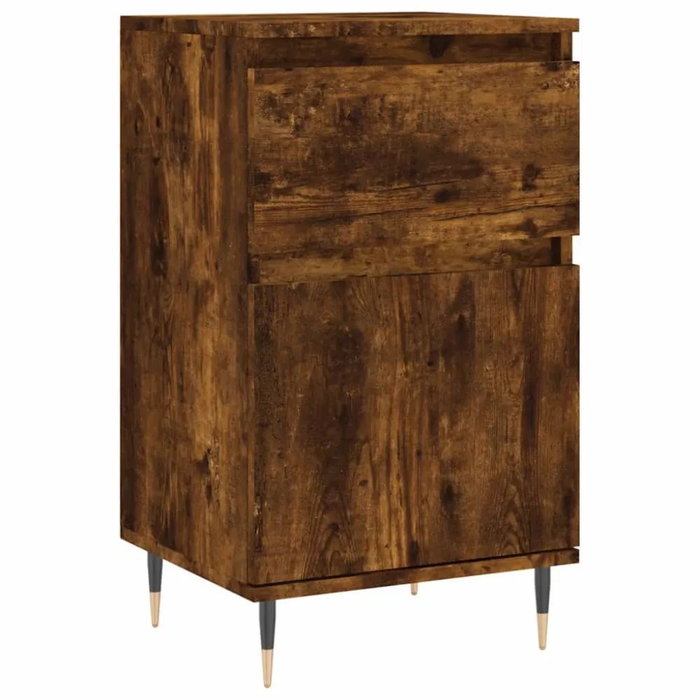 Buffet bahut commode armoire meuble de rangement organisateur cuisine salle de séjour salon 40 x 35 x 70 cm bois d'ingénie...