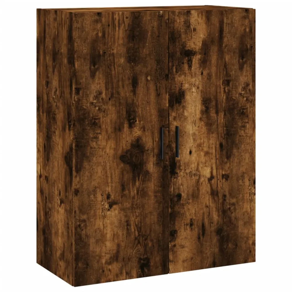 Buffet bahut commode armoire meuble de rangement organisateur cuisine salle de séjour salon haut 69,5 x 34 x 180 cm bois d...
