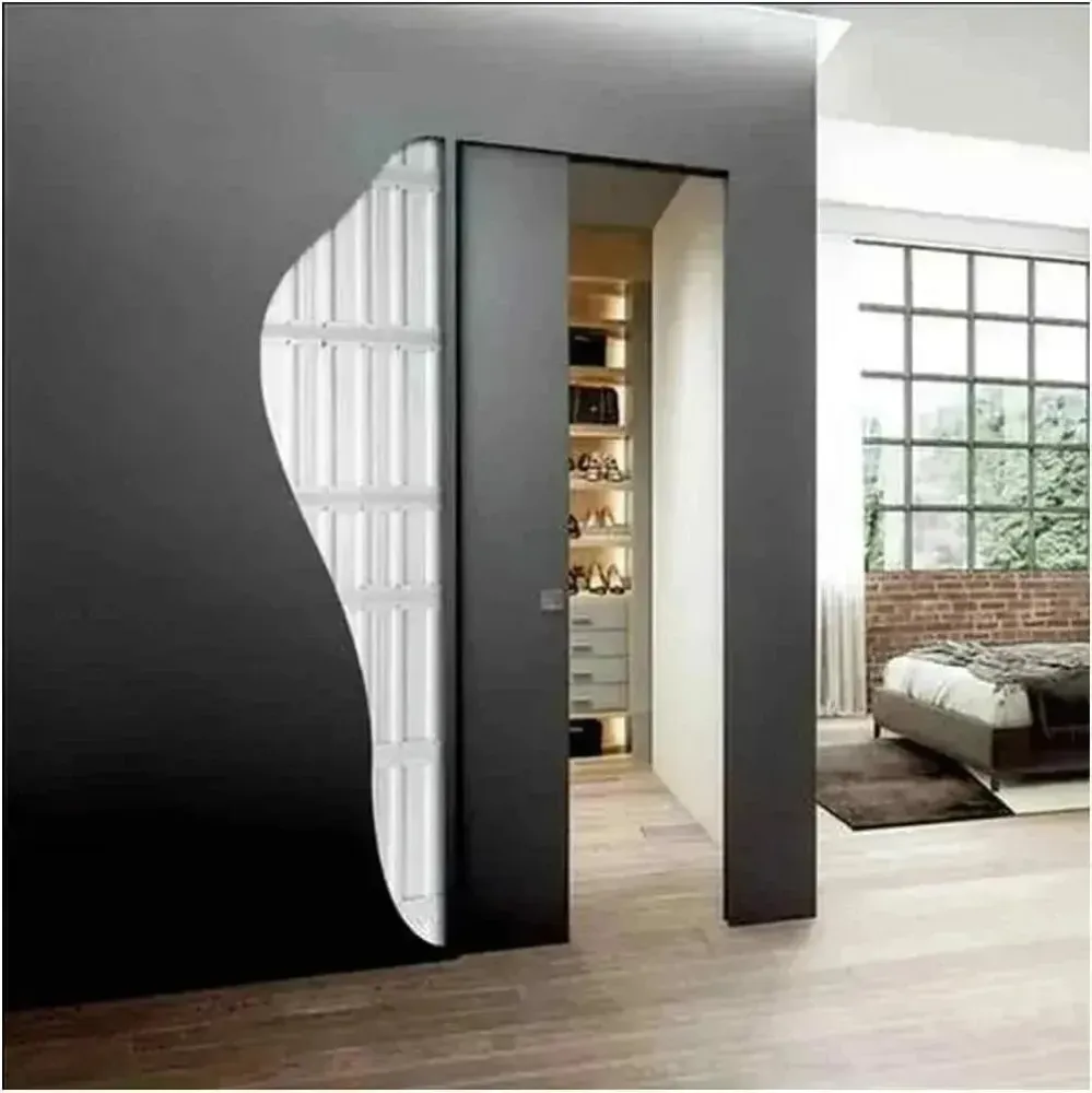 Contre chassis galandage pour portes coulissantes encastrée 1P 700/2100/105 SCIRIGNO -Made ITALY-