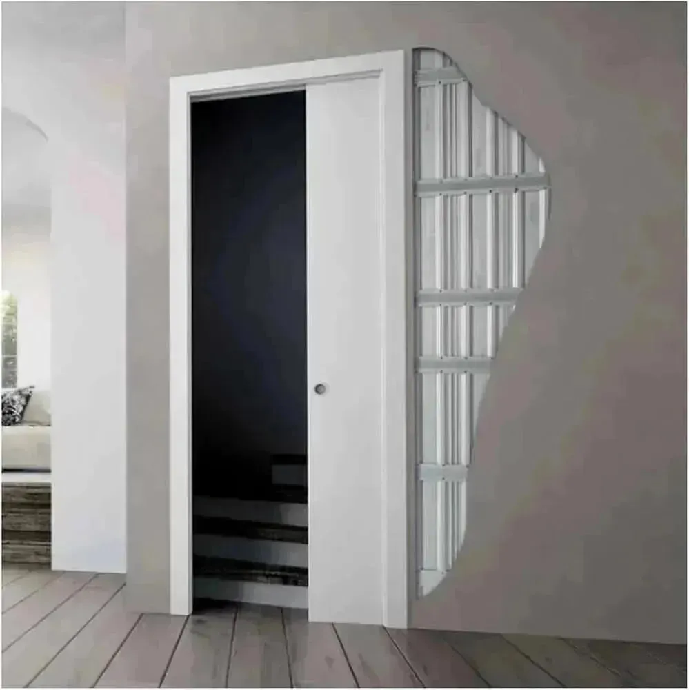 Contre chassis galandage pour portes coulissantes encastrée 1P 1000/2100/105 SCIRIGNO -Made ITALY-