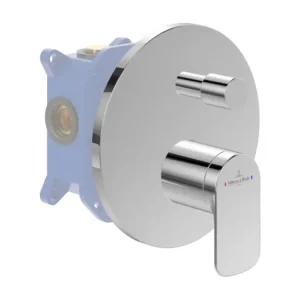 Façade mécanique avec inverseur VILLEROY ET BOCH O.novo + corps encastré