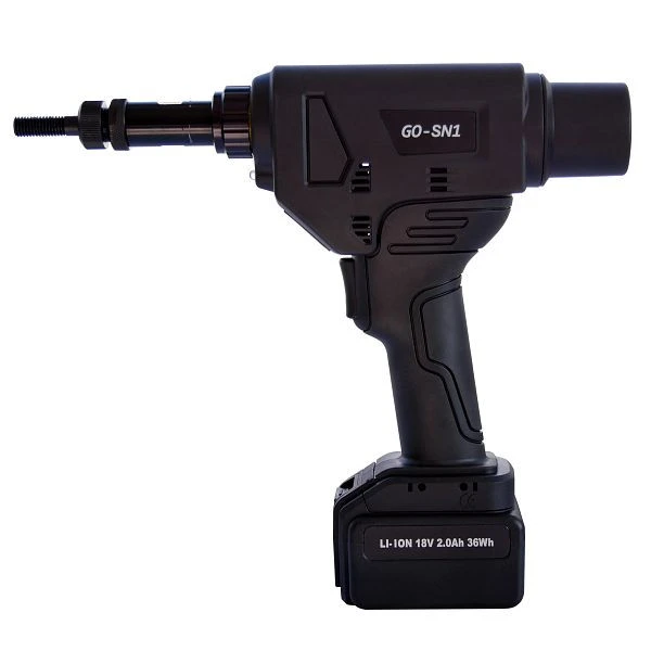 Outil à batterie GOEBEL GO-SN1 pour élargir les écrous à sertir 2xbatterie Li-Ion 2.0Ah 36Wh chargeur et mallette 22770500...
