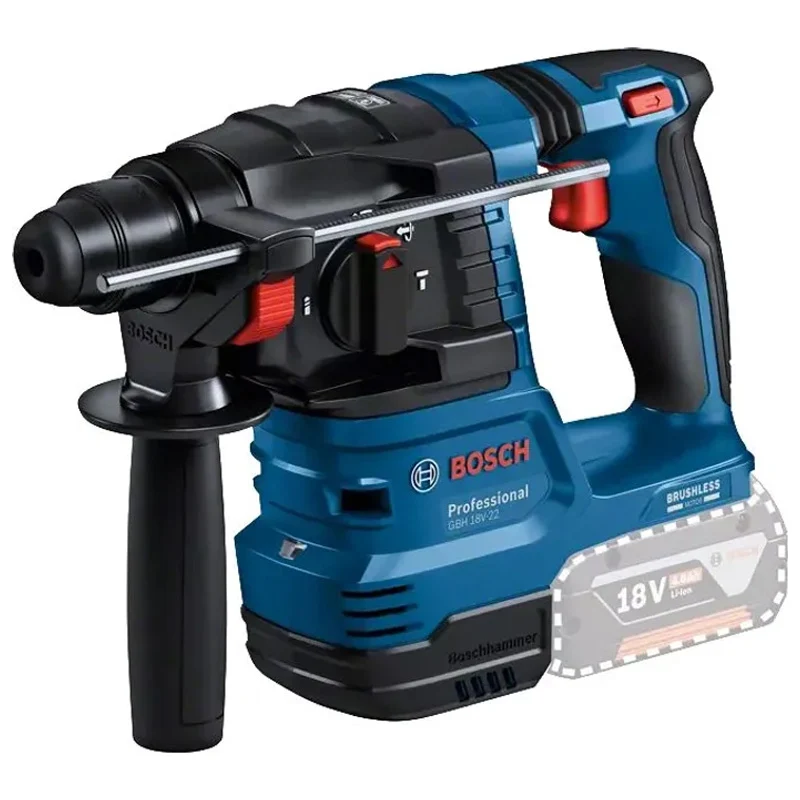 Perforateur sans-fil SDS plus BOSCH 0611924000 GBH 18V-22 en carton (sans batteries, sans chargeur) pour Professionnels