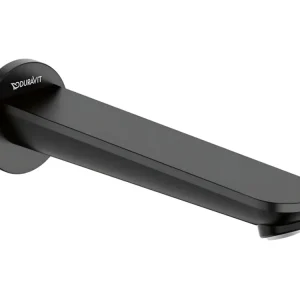 Bec bain déverseur DURAVIT Wave noir mat pour Salle de Bain