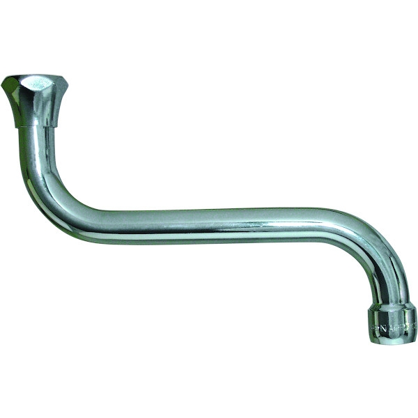 Bec de robinet par dessous - 1/2 - 200 mm - PRESTO - Compatibilité Universelle