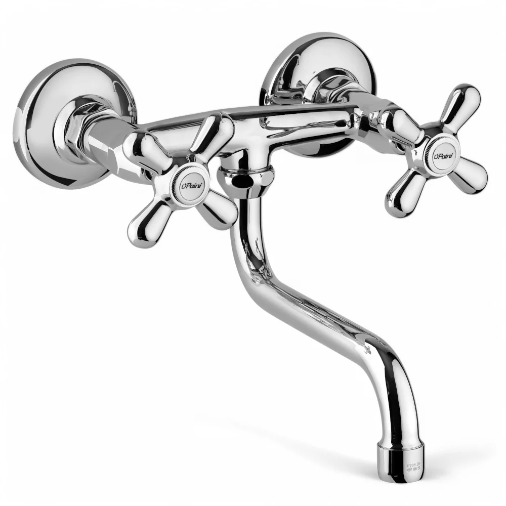 Gruppo lavello miscelatore muro cromo Liberty pour Réparation Standard