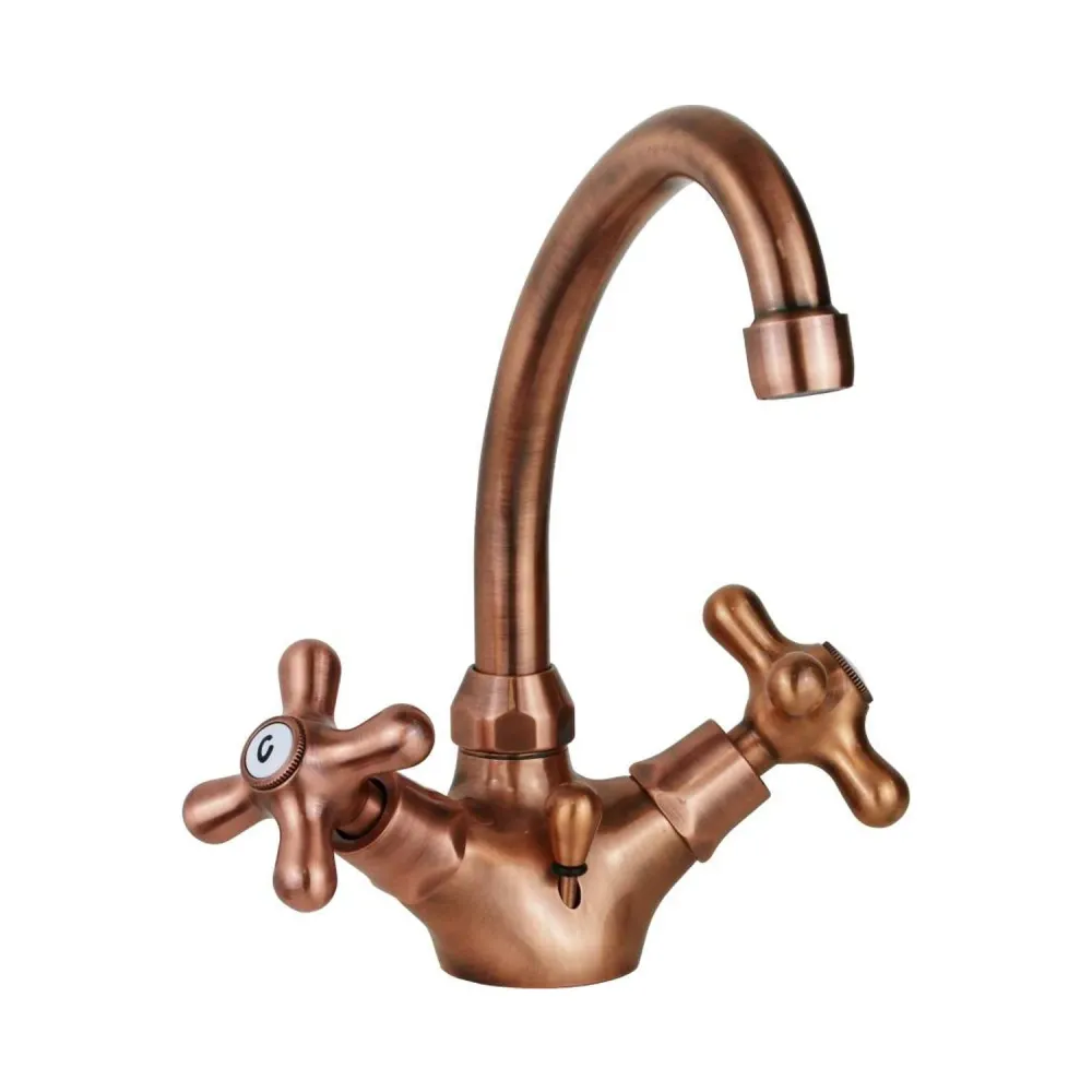 Monoforo lavabo avec bec orientable et vidage automatique Paffoni série Iris - Ramato Qualité NF