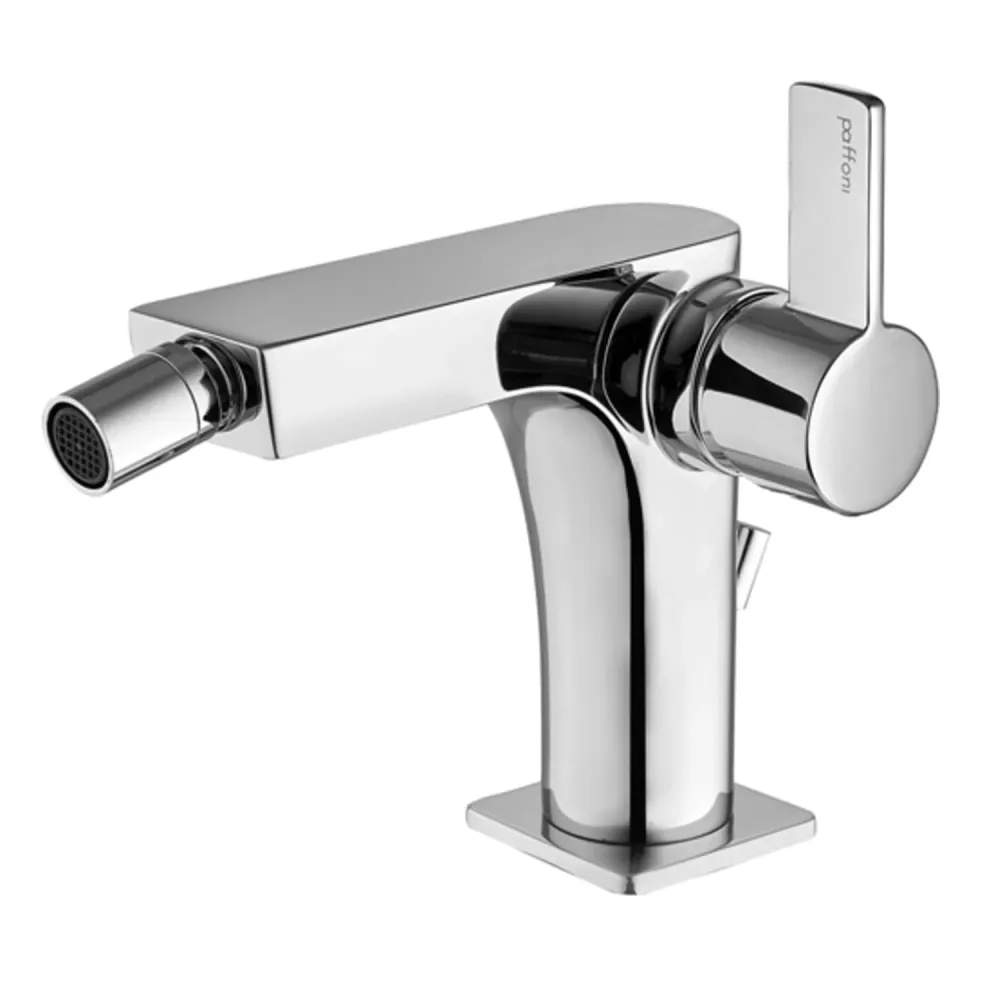 Mitigeur bidet Paffoni Rock avec vidage automatique 1''1/4G, articulation et érateur