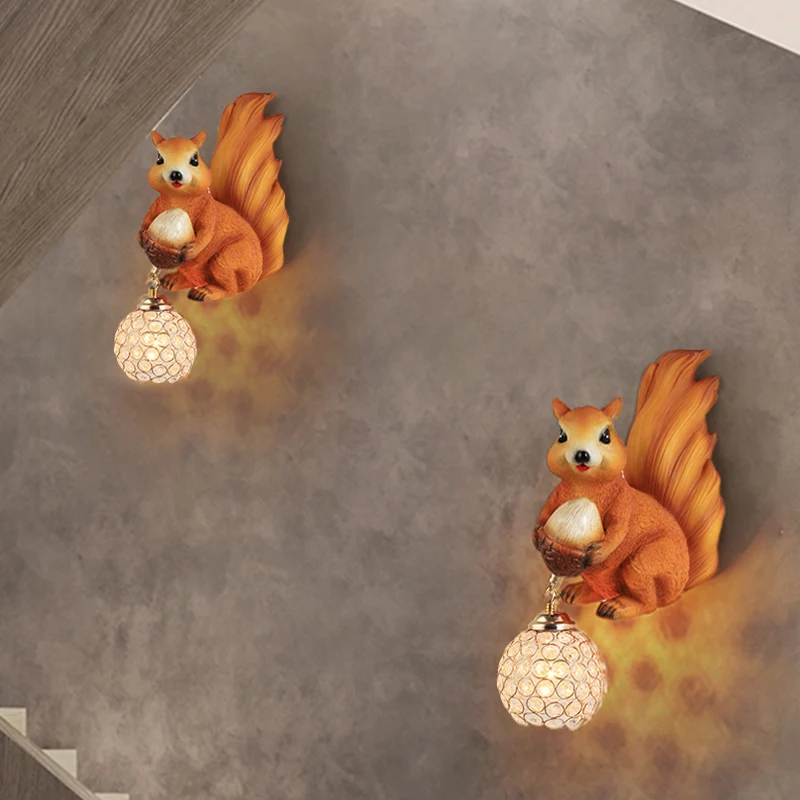Guirlande lumineuse Cottage Global Sconce Light 1-flammige, abgeschrägte Wandbeleuchtungsidee aus klarem Kristall mit Eich...