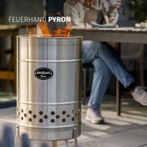 Luminaire en forme Feuerhand Baril à feu Pyron