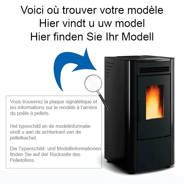 La Nordica Extraflame - Bougie d’allumage pour poêle à granulés pour décoration de Noël