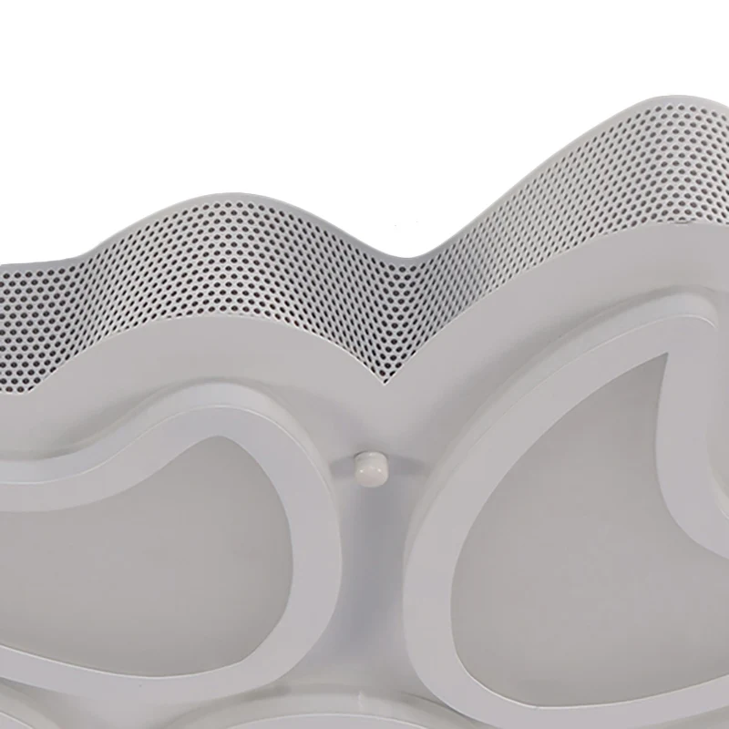 Plafonnier de chambre à coucher en acrylique de styliste, luminaire de plafond encastré blanc Style industriel