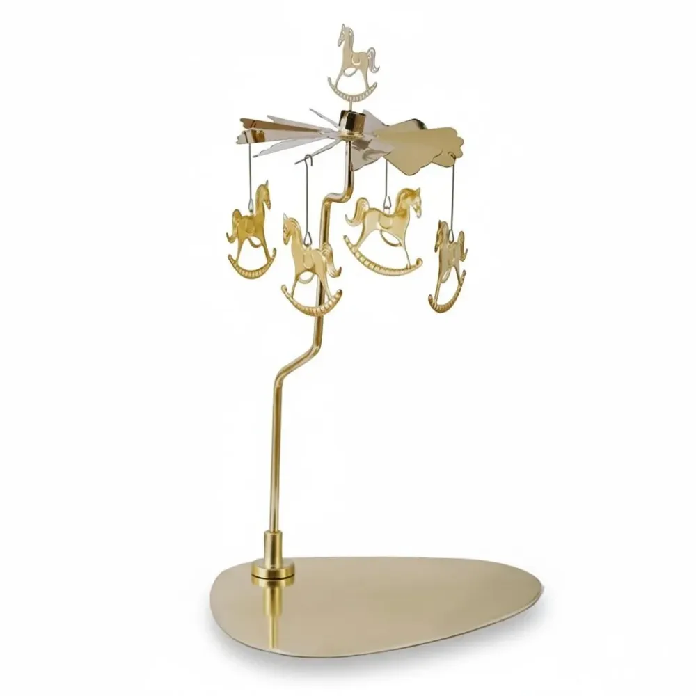 Projecteur à motifs Carillon de Noël avec Bougie