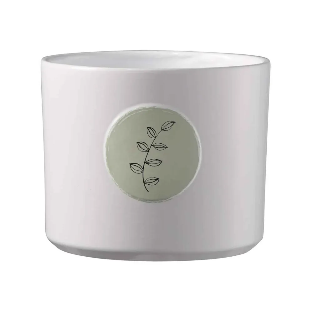 Cache-pot Botanic Friends ''bourgeons'', 5" x 4" avec vis et chevilles incluses