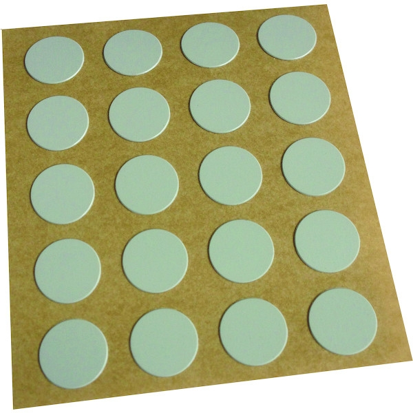 Équerre de fixation Cache pour ferrure d'assemblage pour meuble 712 - Gris (Sachet de 100) - PRUNIER