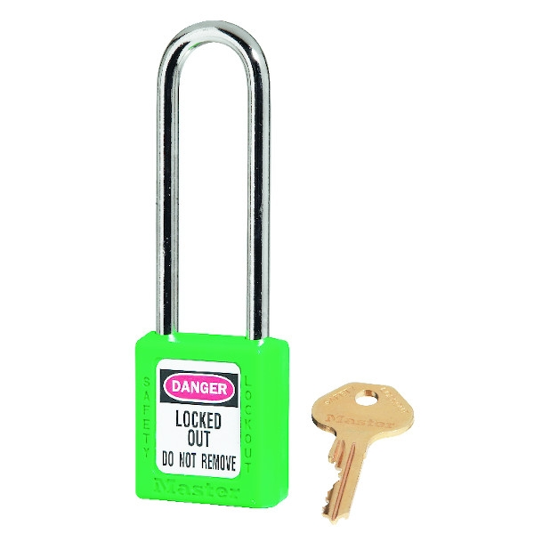 Cadenas à combinaison Cadenas de consignation 410LT mécanique - 76 mm - vert - MASTER LOCK