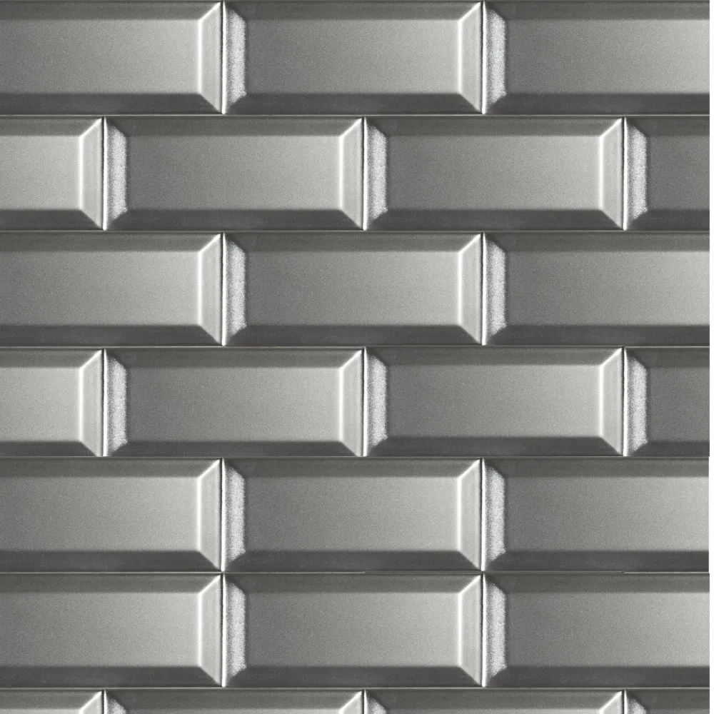 Tuile en céramique de porcelaine - Collection SUBWAY PLATA disponible en 1 tailles, 2 couleurs et 1 finition.