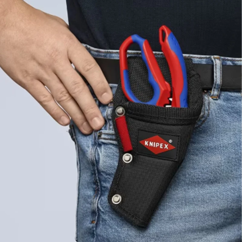 Pochette à outils pour ceinture pour ciseaux 95 05 20 SB KNIPEX - 001975LE avec Résistance aux Chocs