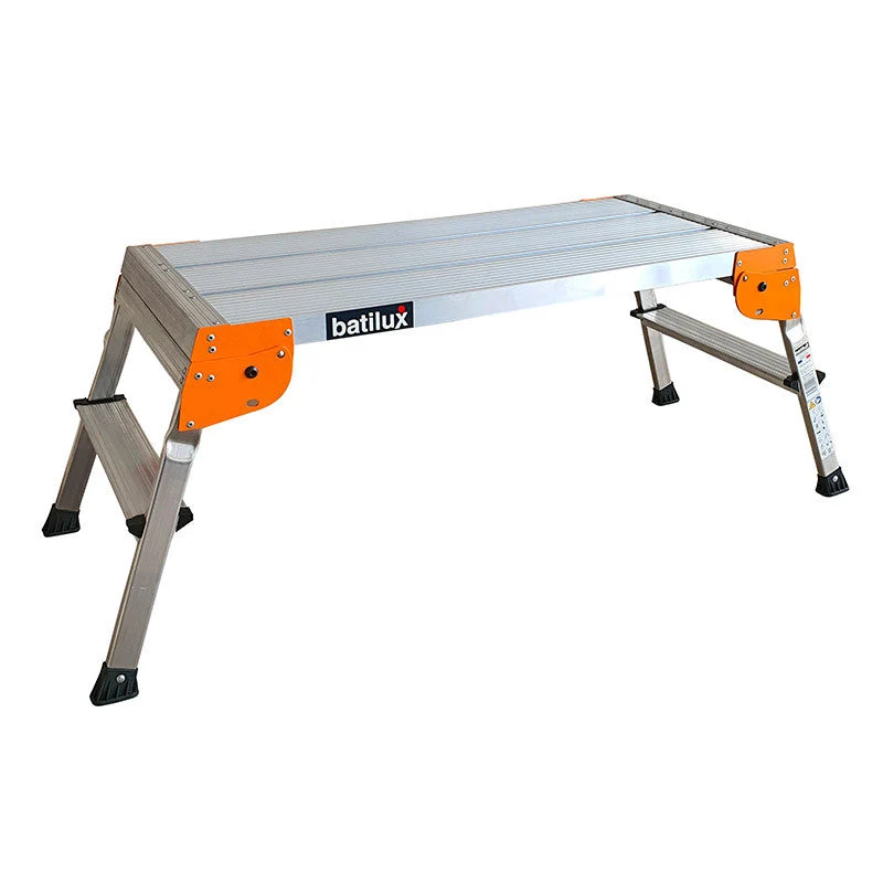 Plateforme banc du plâtrier ESCALUX V55100 - 100x45cm en acier galvanisé
