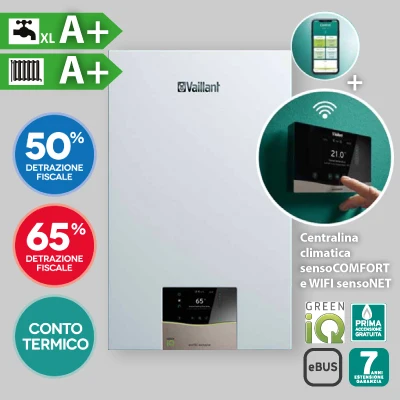 Caldaia Condensazione "Ecotec Réservé Vmw" Con Cetralina Sensocomfort 35 Kw - Mtn