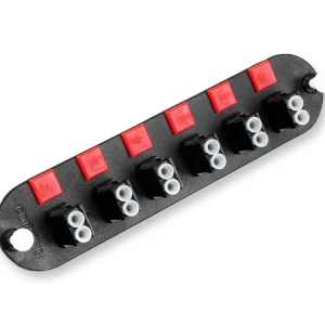 Closet Connector Housing (CCH) Panel Keyed-Non Keyed LC Adapters(Keyed-Non Keyed) Duplex 12F SM/MM noir jais CORNING CCH-C...