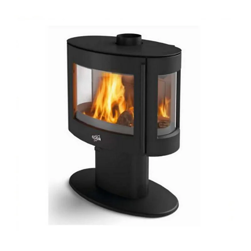 Radiateur à eau Poêle à bois fonte 9kw coggia noir Godin 388142000053
