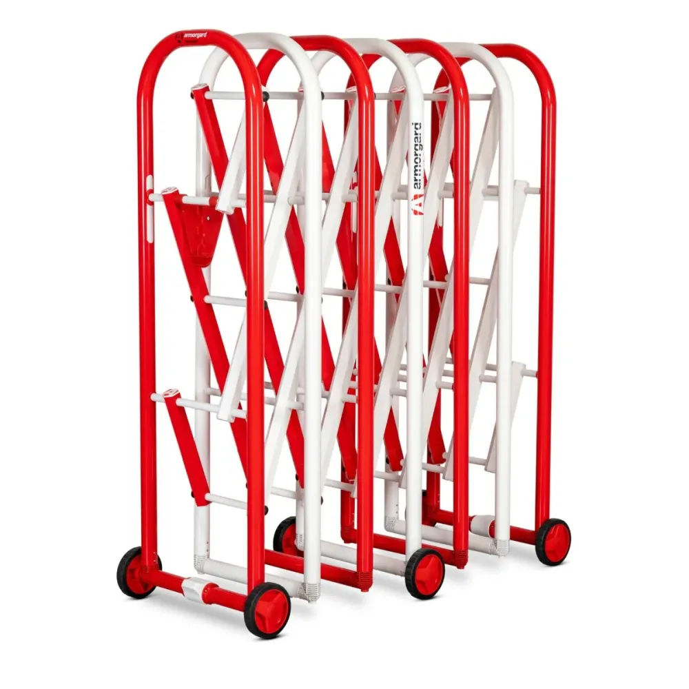 Armorgard IG4 InstaGate Expanding Pedestrian Barrier 405mm x 520mm x 1335mm Nomade Safety Solution