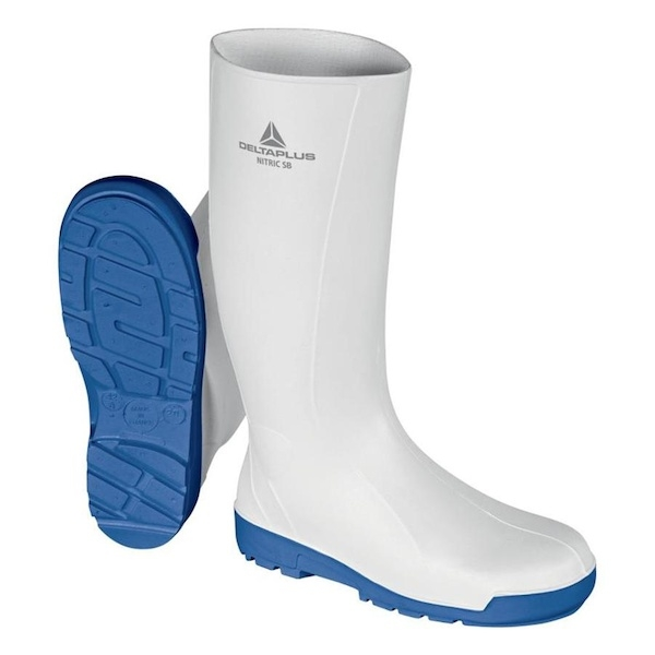 Bottes de sécurité agroalimentaires blanches NITRIC SB - 40 - DELTA PLUS