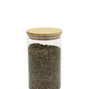 Kitchen Life Medium Borosilicate Canister - Limpide à détection de mouvement