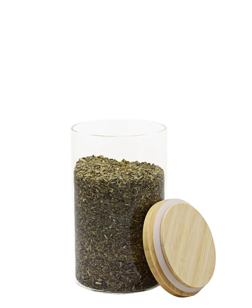 Kitchen Life Medium Borosilicate Canister - Limpide à détection de mouvement