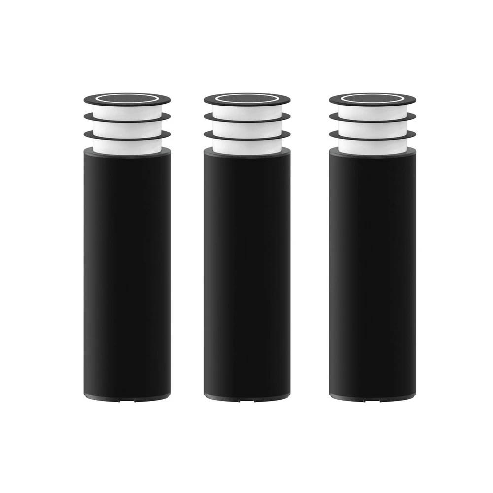Calex Évolué Outdoor Garden Post, RGBW, jeu de 3 lampes