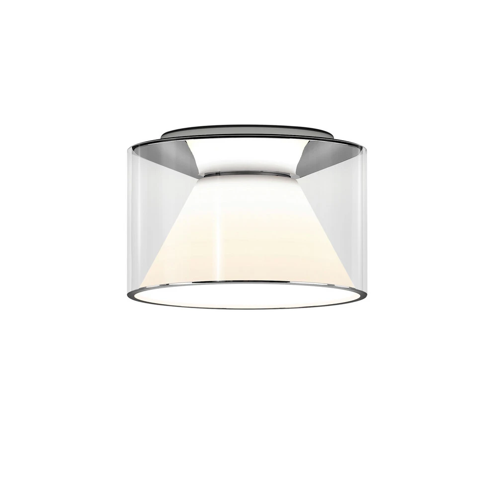 Éco-énergétique serien.lighting Drum M plafond, Triac, 927, compact