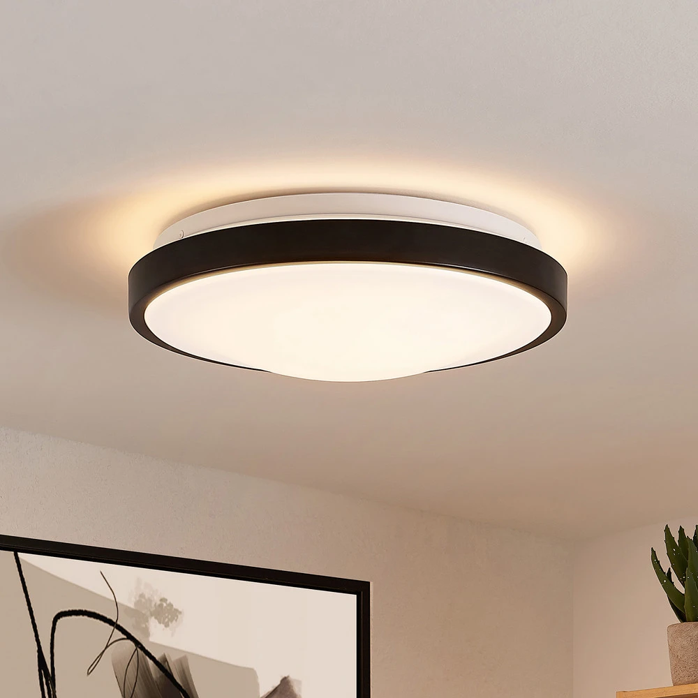 Lindby Villum plafonnier LED, 29,5 cm