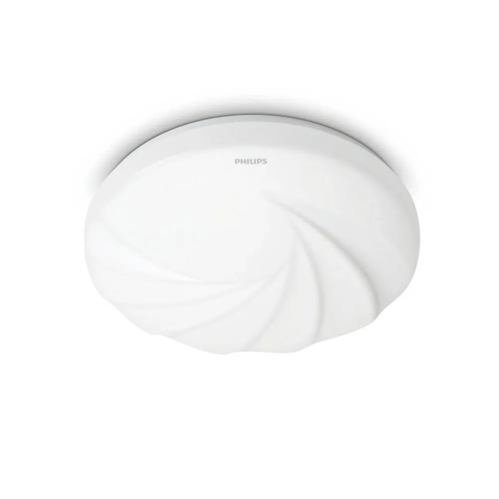 Luminaire plafond à LED PHILIPS Shell 10 watts en Métal et Verre