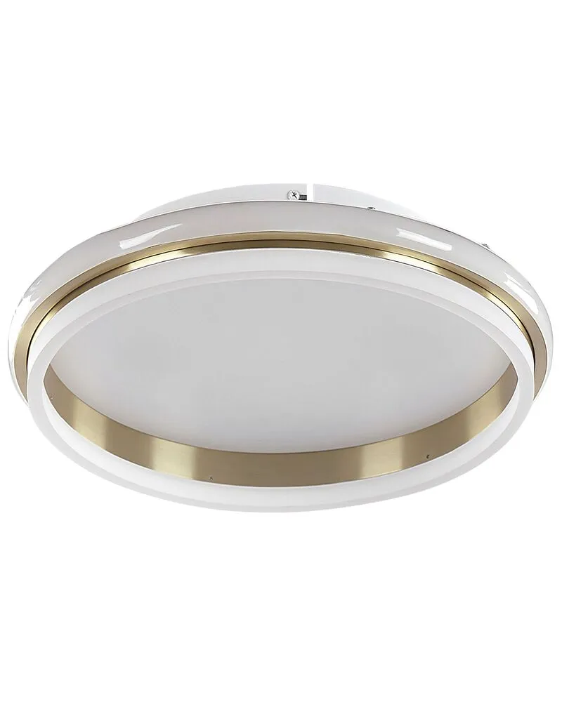 Plafondlamp LED wit/goud TAPING Ampoules Incluses