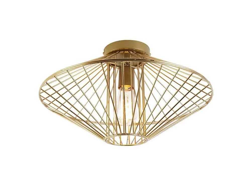 Rail d'Éclairage Plafonnier design doré - Zahra