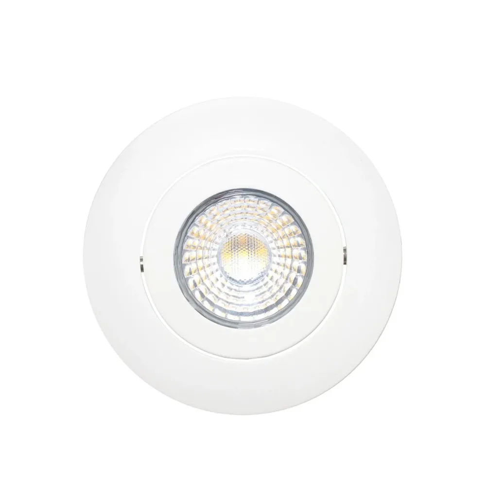 Encastré Multiple Dir Led 3.5'' 7w/600l/5000k/dim/rond/blanc
