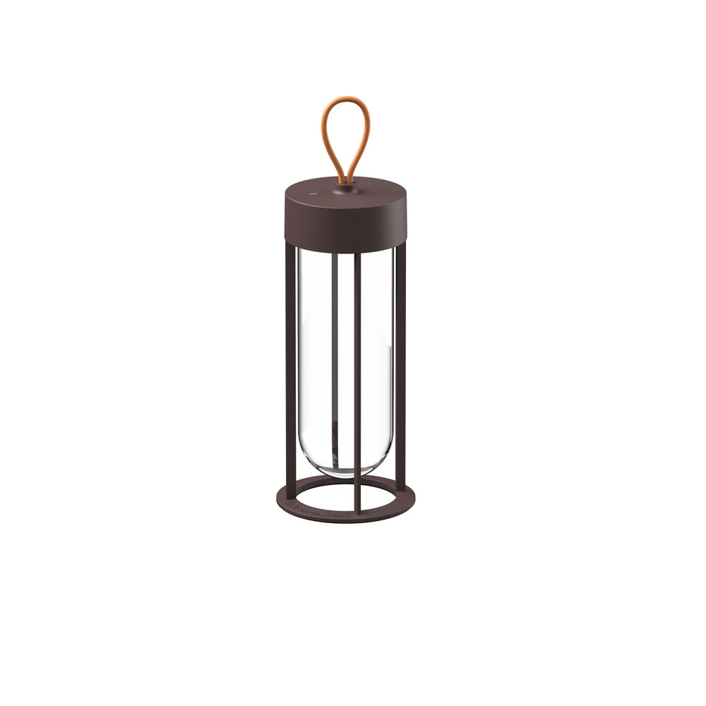 FLOS Vitro Unplugged lampe LED brune 2 700 K