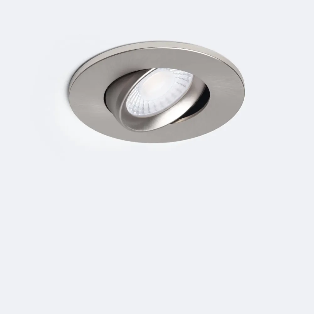 Projecteur encastrable LED ignifuge rond 5-8W dimmable IP65 ajustable coupe 65 mm