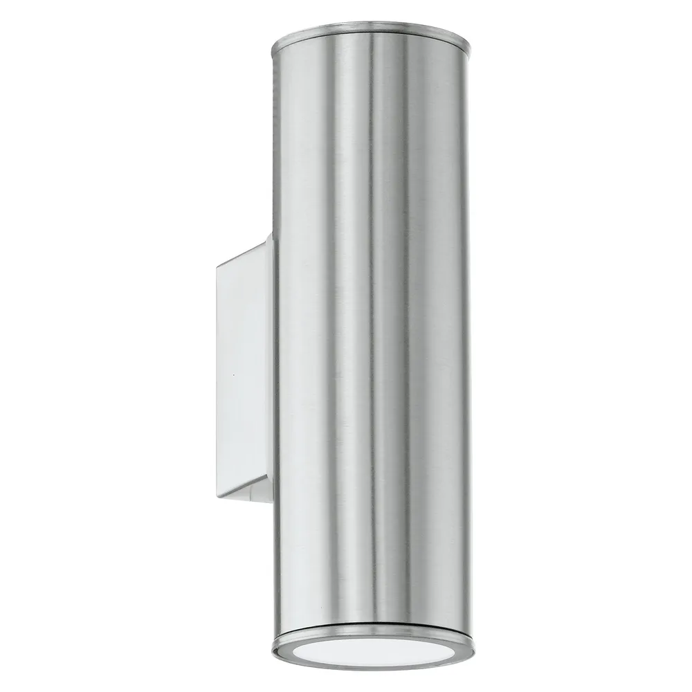 Applique pour couloir Applique extérieure métal nickel RIGA GU10 2X2,8W