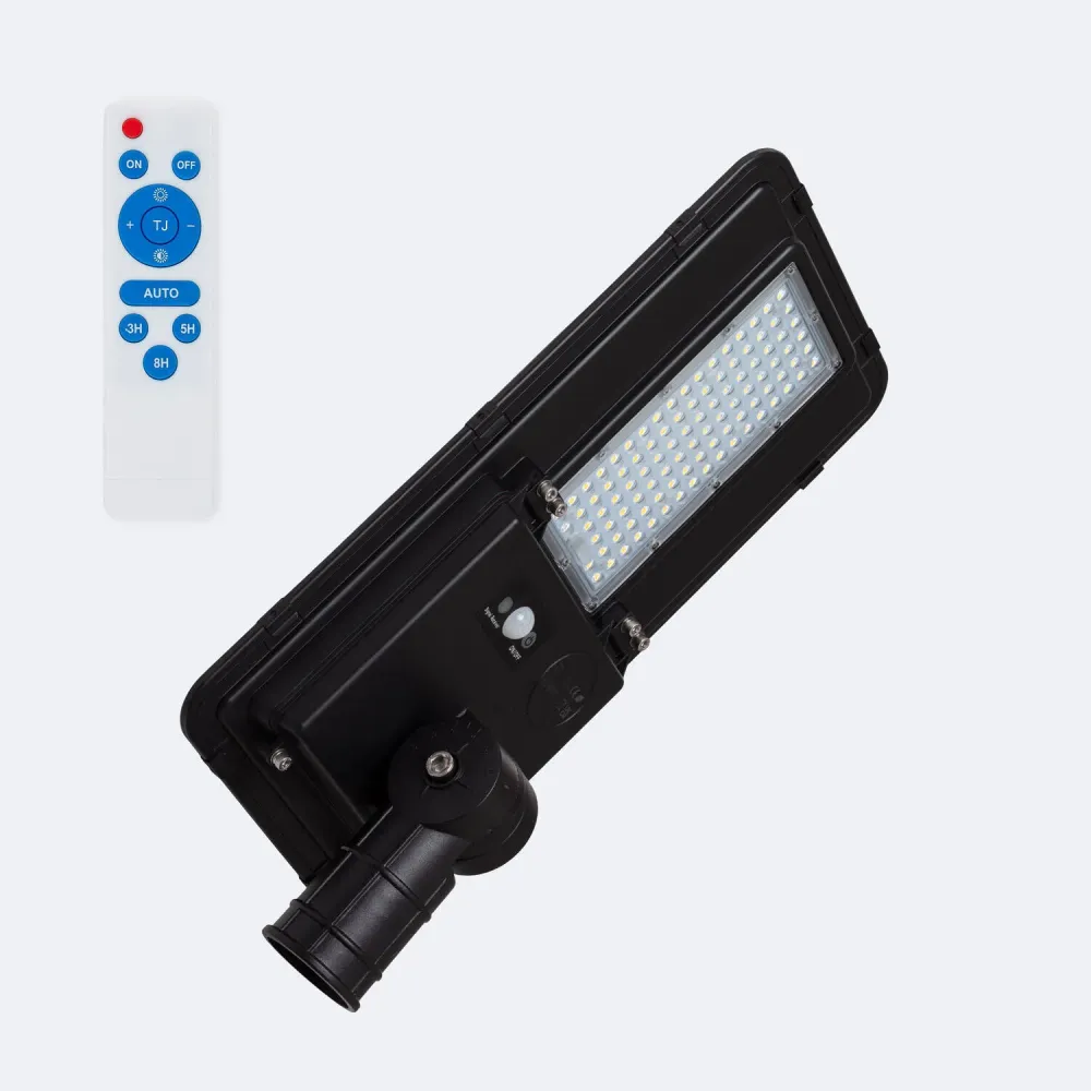 Projecteur à LED étanche Éclairage public solaire LED 4500 lm 160 lm/W Sinaí avec MPPT et capteur de mouvement