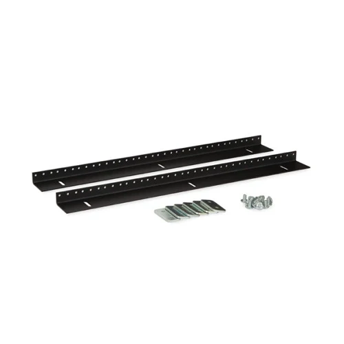 12U Linier Wall Mount Vertical 10-32 Tapped Rail Kit 3150-3-002-12