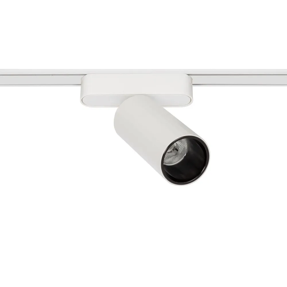 Luminaire LED fin sur rail magnétique 25mm, 12W, 48V, blanc, Atenas