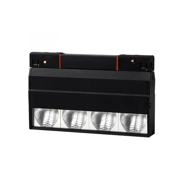 Luminaire magnétique ZAMBELIS 10W DESIGN Noir Sablé