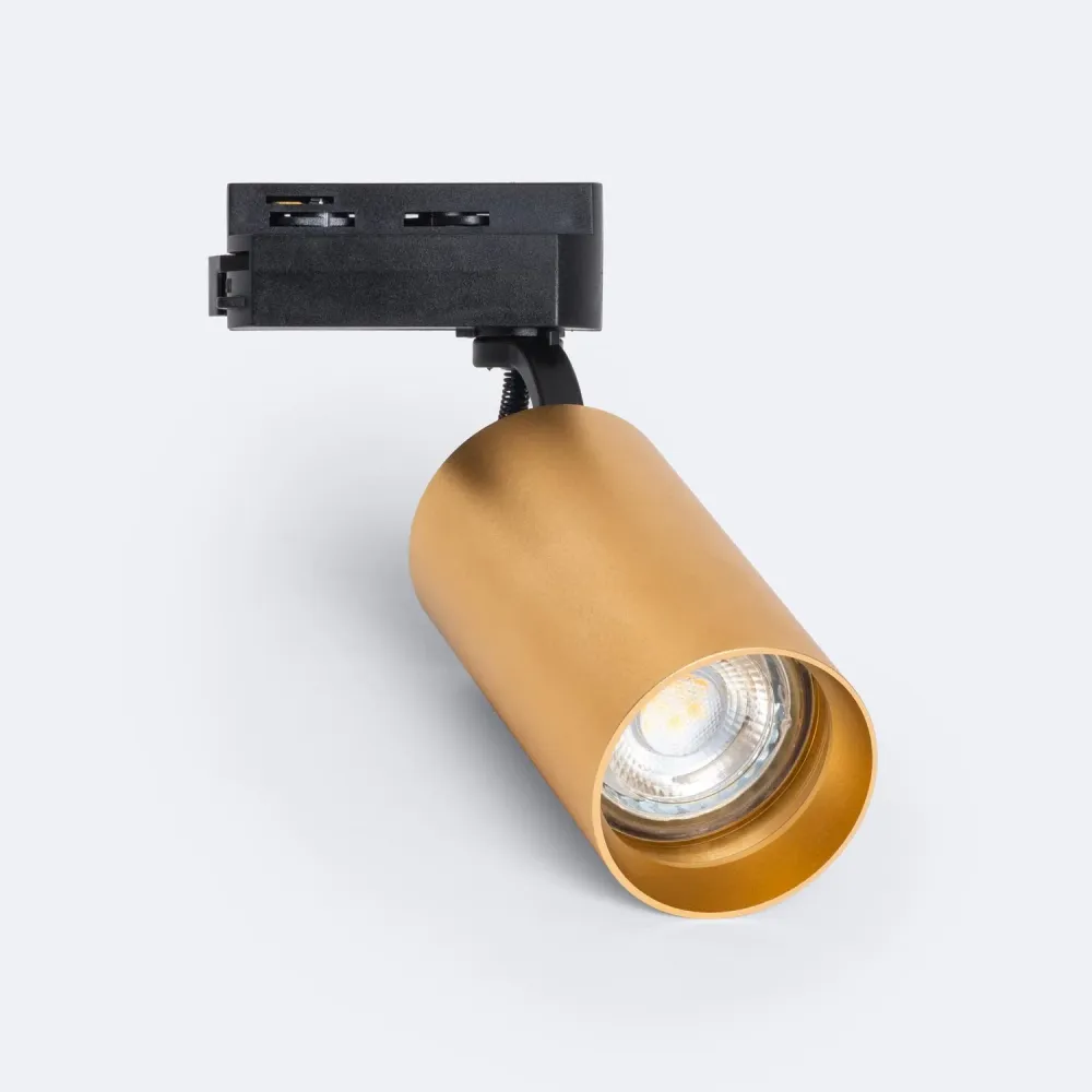 Luminaire sur rail monophasé Lux interopérable avec ampoule GU10 | 4000K | lumière neutre