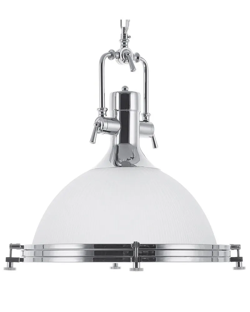 Metal Pendant Lamp Blanc pur EBRON
