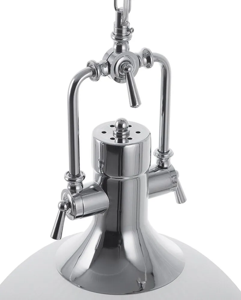 Metal Pendant Lamp Blanc pur EBRON